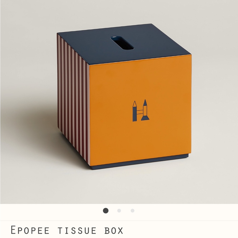 Authentic｜Brand new｜Hermes Epopee tissue box